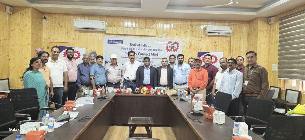 Successful Organization of Industry Connect Meet by Bank of India and Haroli Block Industries Association